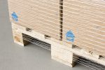 Pallet netting cardboard boxes